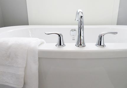 Bathroom Bathtub Ceramic Chrome 534116