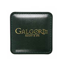 Personalised Leather Coaster 500X500