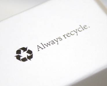 Recycle On Carton